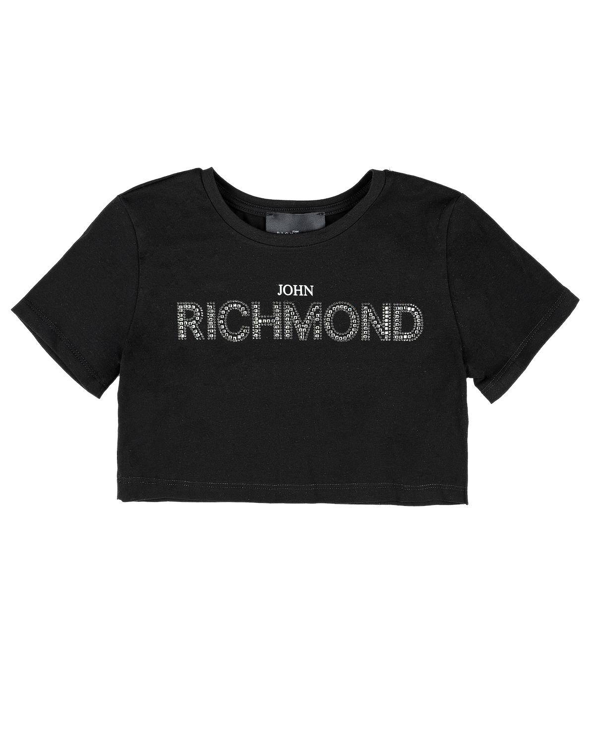 T-SHIRT JOHN RICHMOND RGP24145TS BLACK