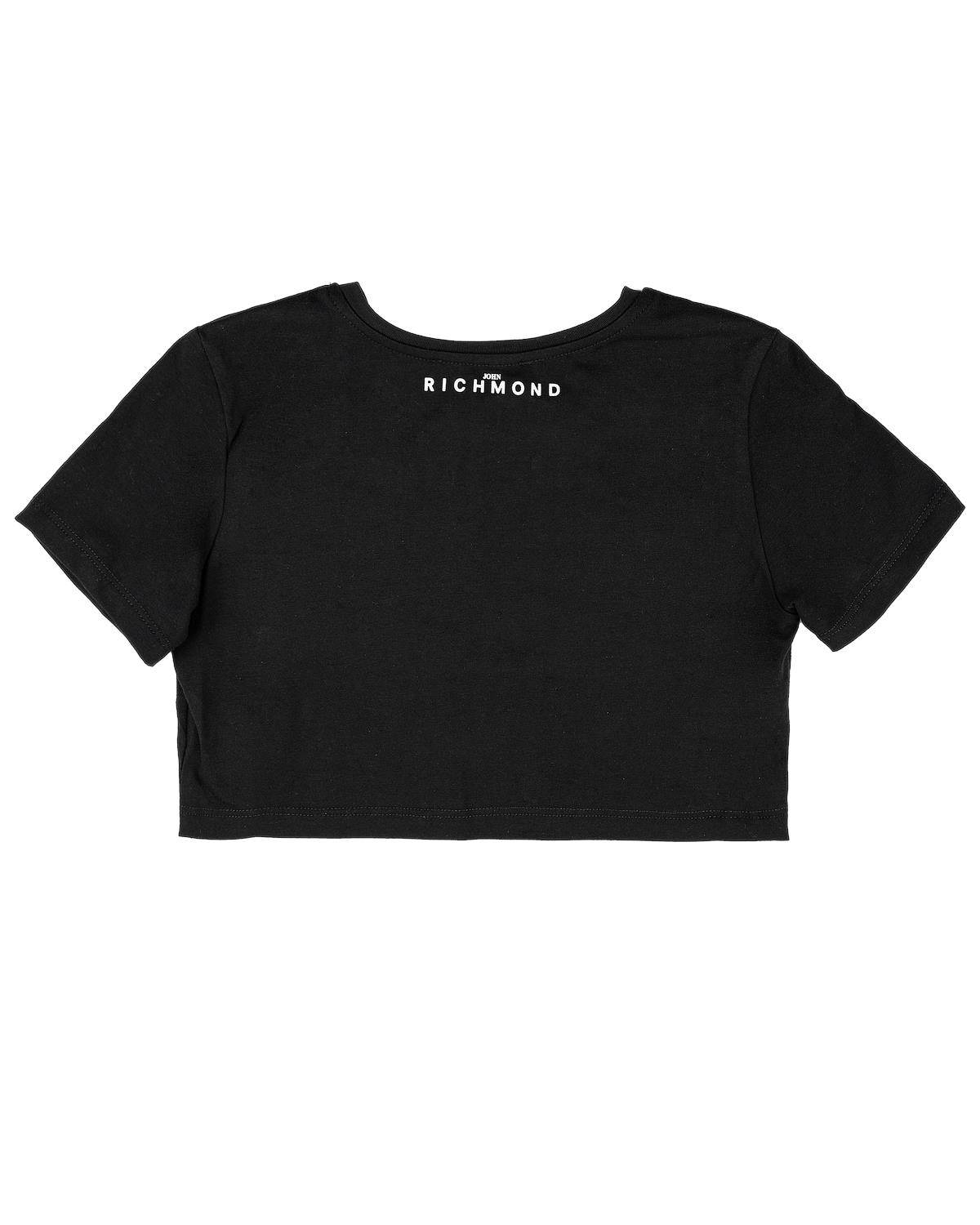 T-SHIRT JOHN RICHMOND RGP24145TS BLACK-1