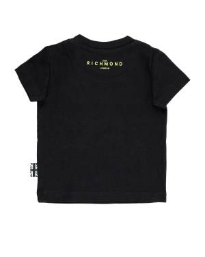 T-SHIRT JOHN RICHMOND RIP24001TS BLACK-1-mini