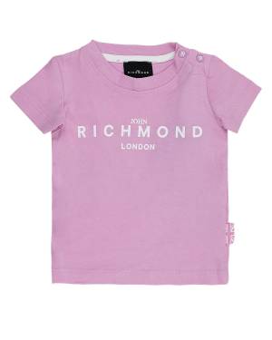 T-SHIRT JOHN RICHMOND RIP24004TS ROSE