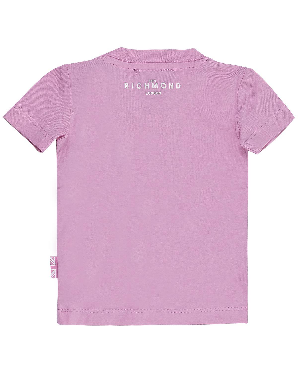 T-SHIRT JOHN RICHMOND RIP24004TS ROSE-1