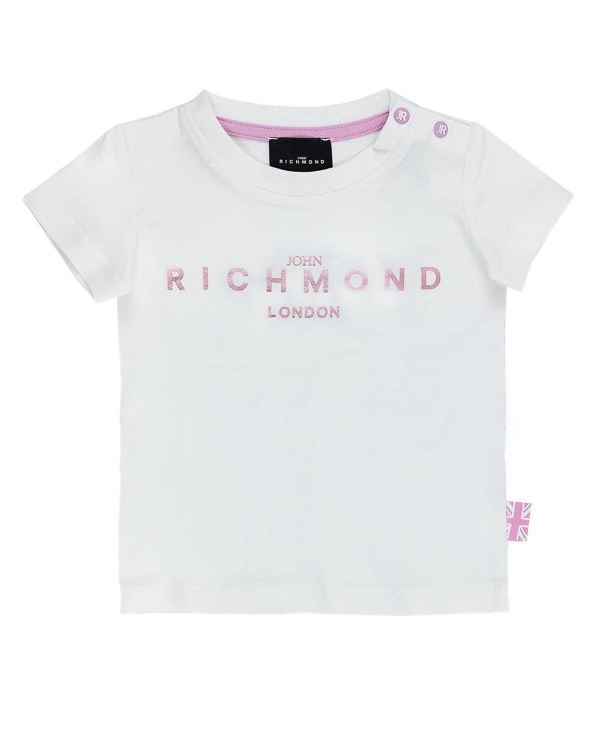 T-SHIRT JOHN RICHMOND RIP24004TS WHITE