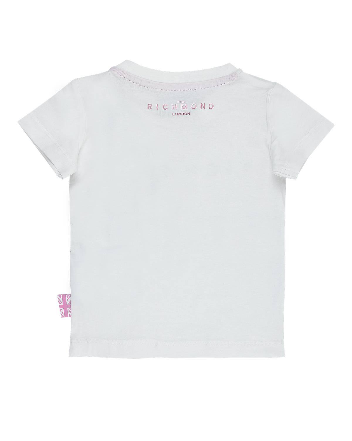 T-SHIRT JOHN RICHMOND RIP24004TS WHITE-1