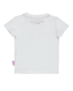 T-SHIRT JOHN RICHMOND RIP24004TS WHITE-1-mini
