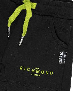 PANTALONCINO JOHN RICHMOND RIP24006BE BLACK-2-mini