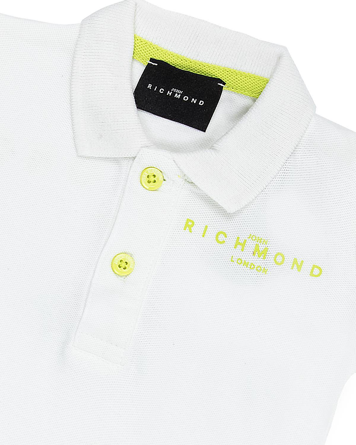 POLO JOHN RICHMOND RIP24007PO WHITE-2