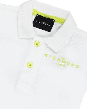 POLO JOHN RICHMOND RIP24007PO WHITE-2-mini