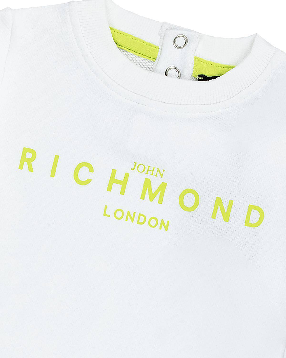 FELPA JOHN RICHMOND RIP24008FE WHITE-2
