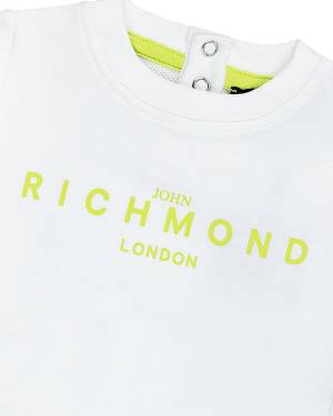 FELPA JOHN RICHMOND RIP24008FE WHITE-2-mini