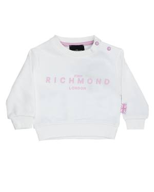 FELPA JOHN RICHMOND RIP24014FE WHITE