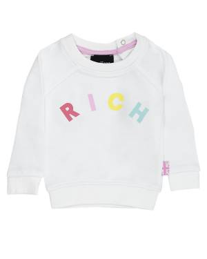 FELPA JOHN RICHMOND RIP24052FE WHITE