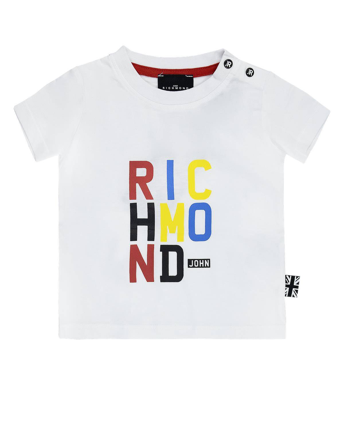 T-SHIRT JOHN RICHMOND RIP24070TS WHITE