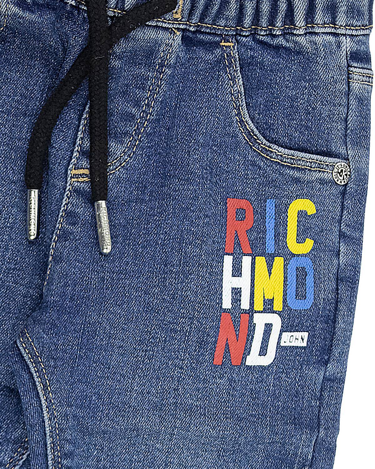JEANS JOHN RICHMOND RIP24084JE DENIM BLUE MEDIUM-2