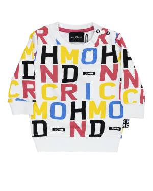 FELPA JOHN RICHMOND RIP24092FE LETTERING COLOR