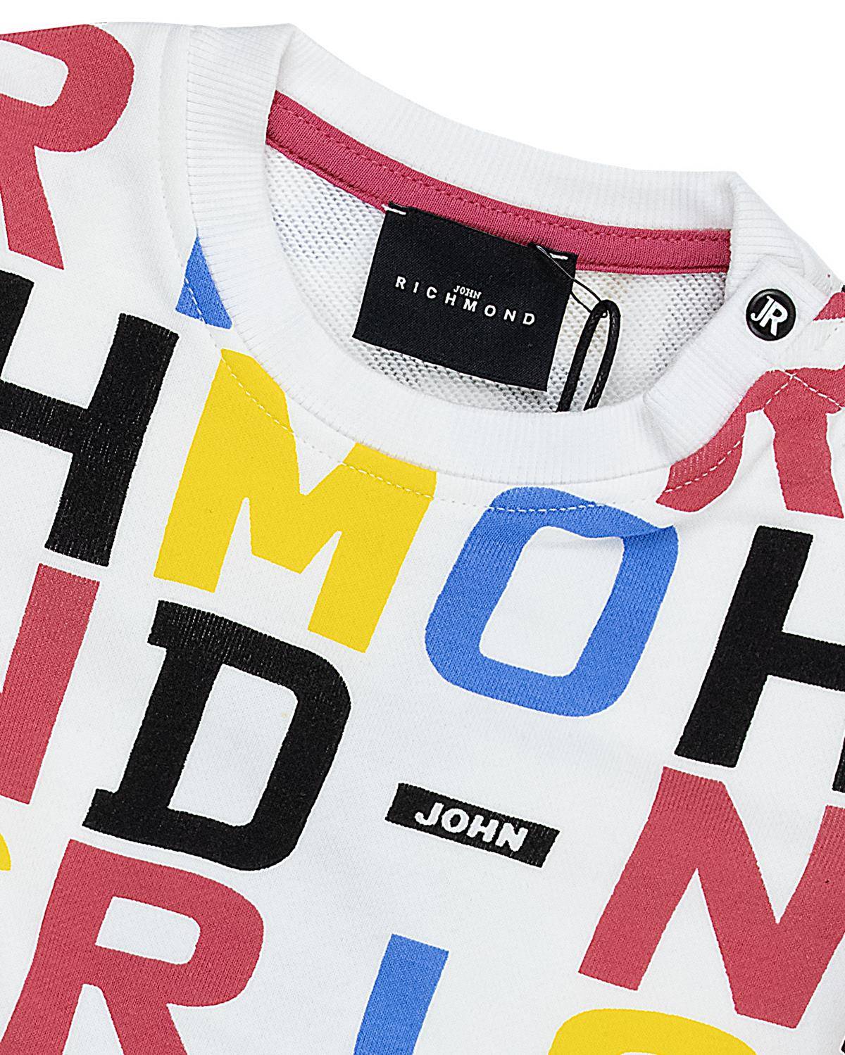 FELPA JOHN RICHMOND RIP24092FE LETTERING COLOR-2