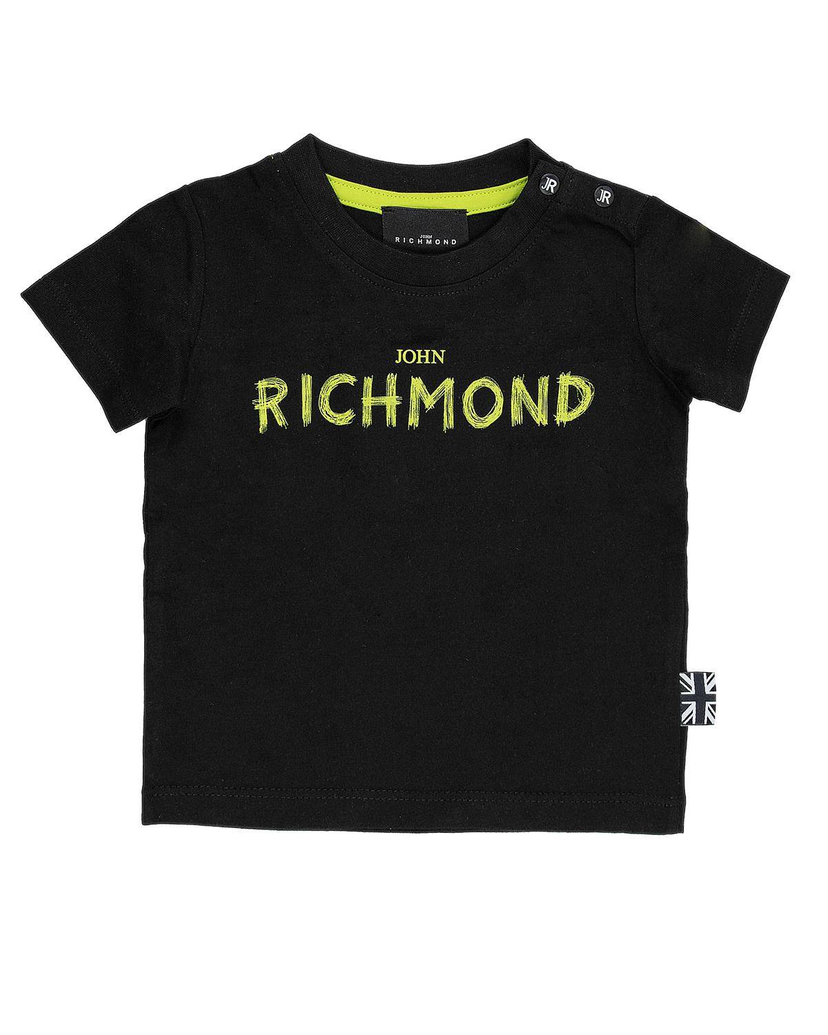 T-SHIRT JOHN RICHMOND RIP24093TS BLACK