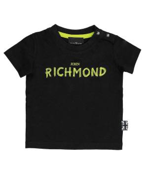 T-SHIRT JOHN RICHMOND RIP24093TS BLACK