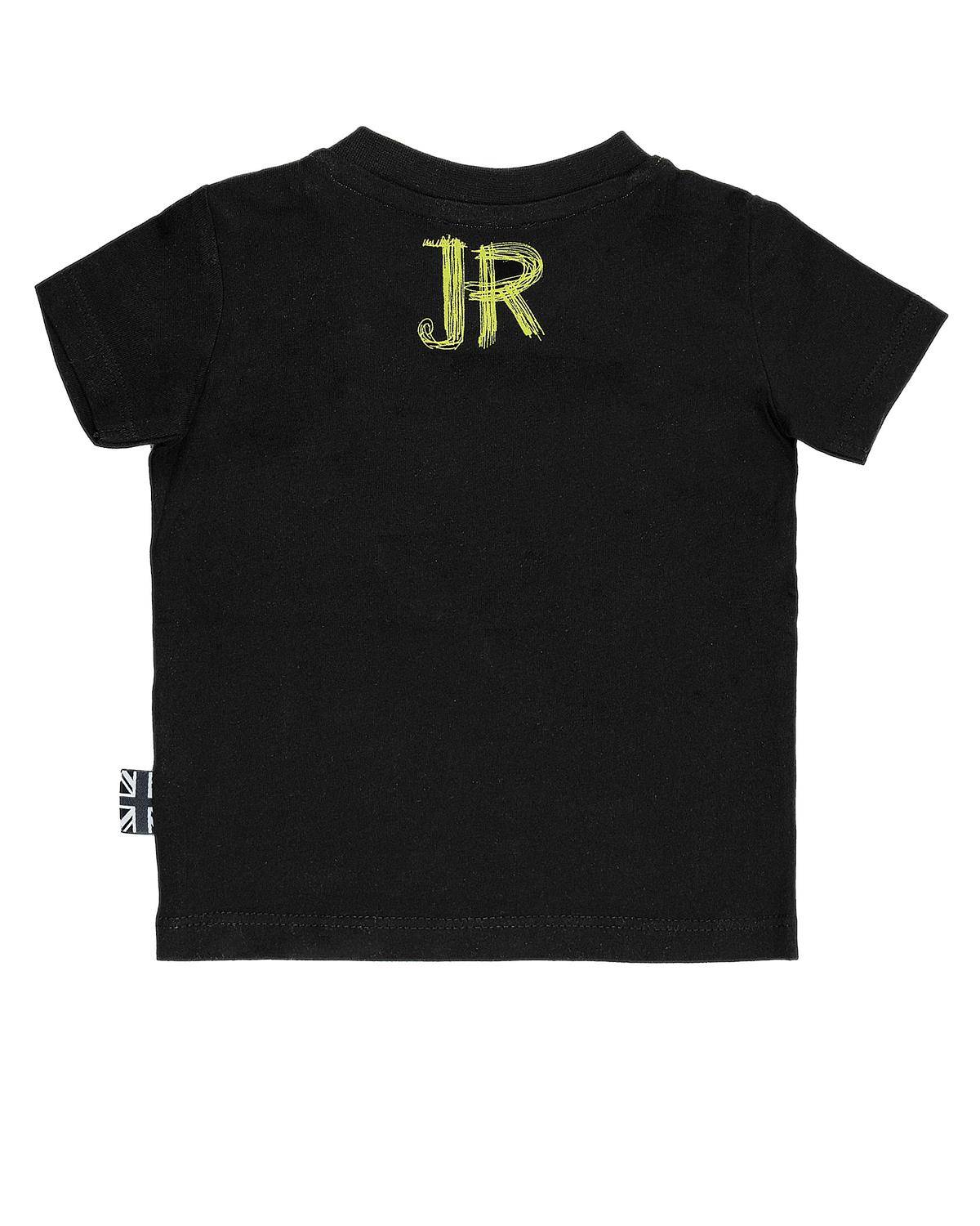 T-SHIRT JOHN RICHMOND RIP24093TS BLACK-1