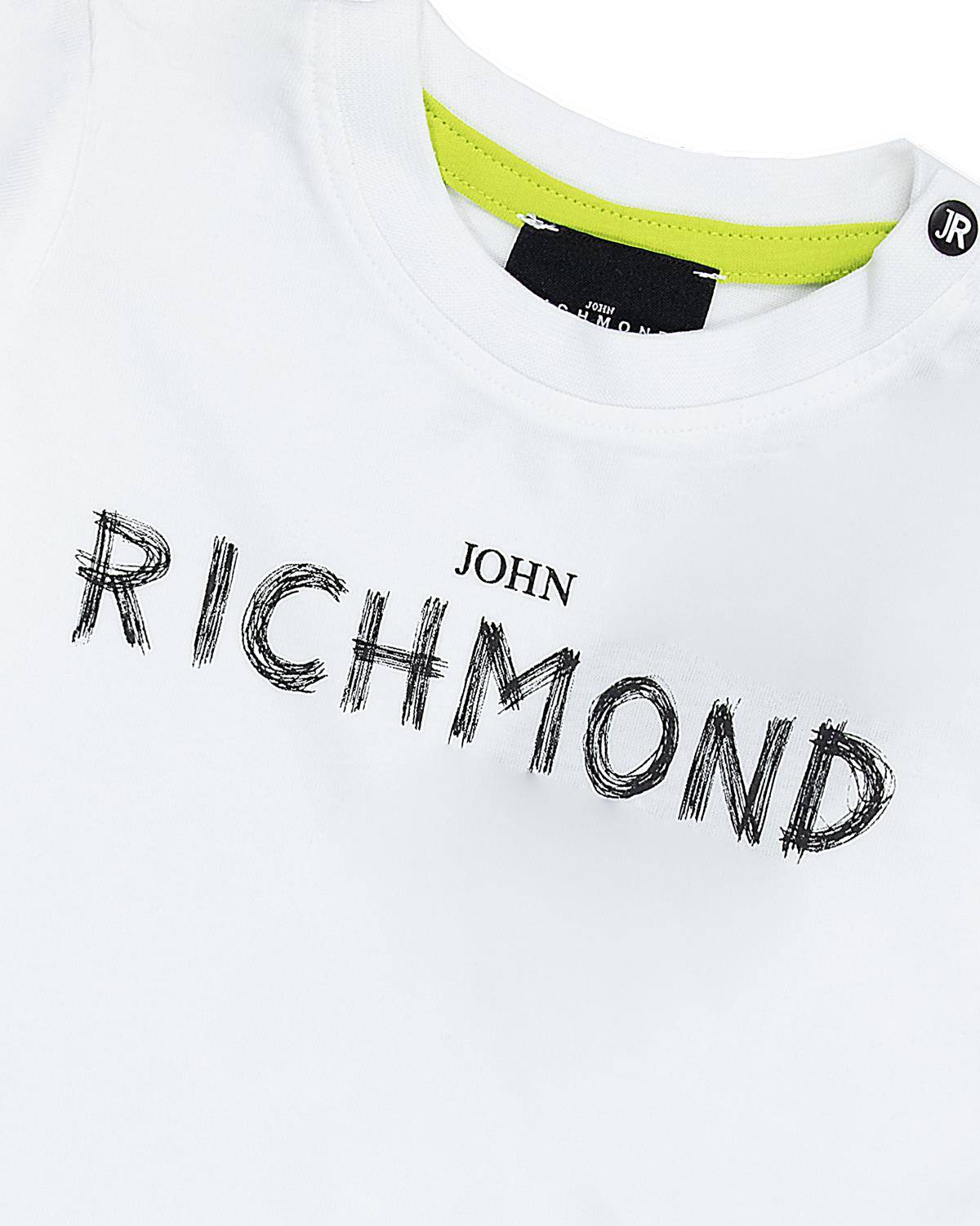 T-SHIRT JOHN RICHMOND RIP24093TS WHITE-2