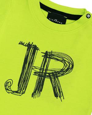 T-SHIRT JOHN RICHMOND RIP24094TS LIME-2-mini