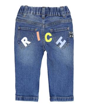 JEANS JOHN RICHMOND RIP24139JE DENIM BLUE MEDIUM-1-mini
