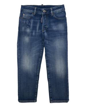 JEANS DSQUARED2 DQ0501 BLUE DENIM