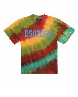 T-SHIRT DSQUARED2 DQ1615 CHERRY TOMATO