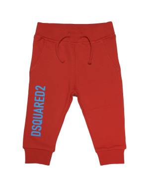 PANTALONE FELPA DSQUARED2 DQ1768 FIERY RED