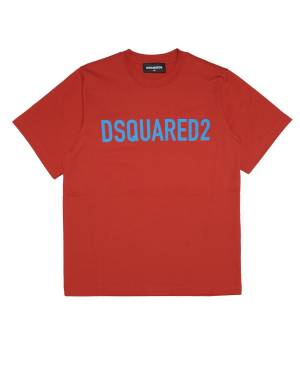 T-SHIRT DSQUARED2 DQ1770 FIERY RED