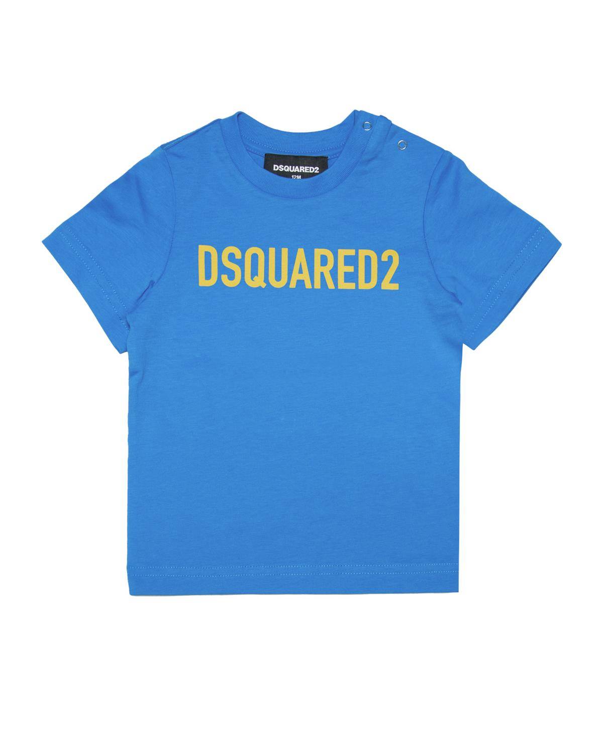 T-SHIRT DSQUARED2 DQ1781 AZURE