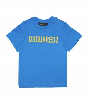 T-SHIRT DSQUARED2 DQ1781 AZURE