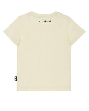 T-SHIRT JOHN RICHMOND RBP24002TS BEIGE-1-mini