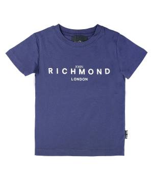 T-SHIRT JOHN RICHMOND RBP24002TS BLUE NAVY