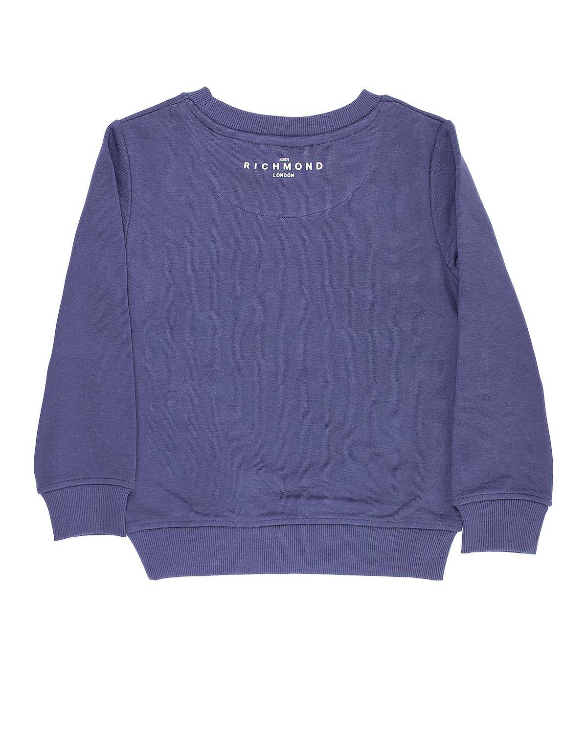 FELPA JOHN RICHMOND RBP24003FE BLUE NAVY-1