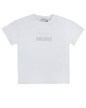 T-SHIRT FRACOMINA FM0920 WHITE