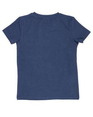 T-SHIRT FRACOMINA FM0921 NAVY BLUE-1-mini