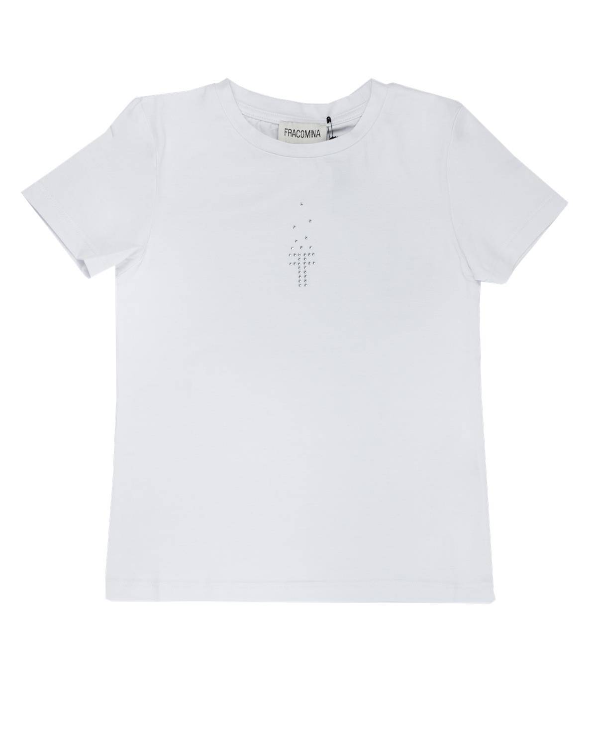 T-SHIRT FRACOMINA FM0921 WHITE