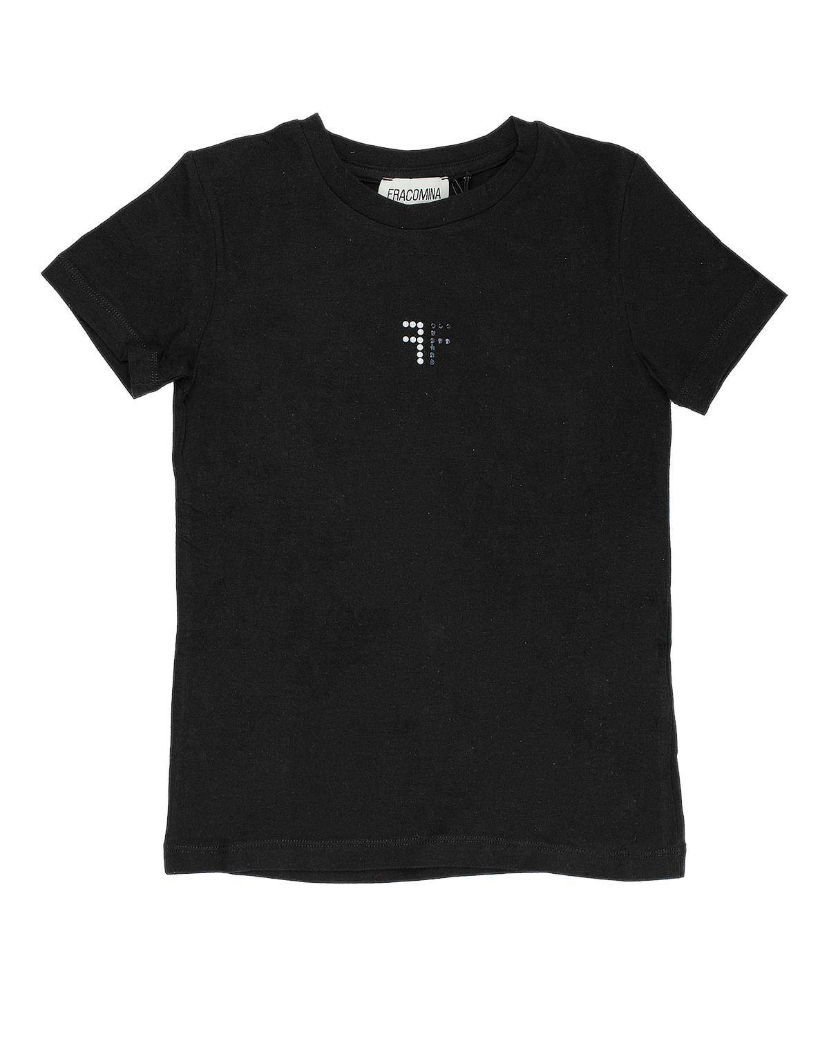 T-SHIRT FRACOMINA FM0944 BLACK