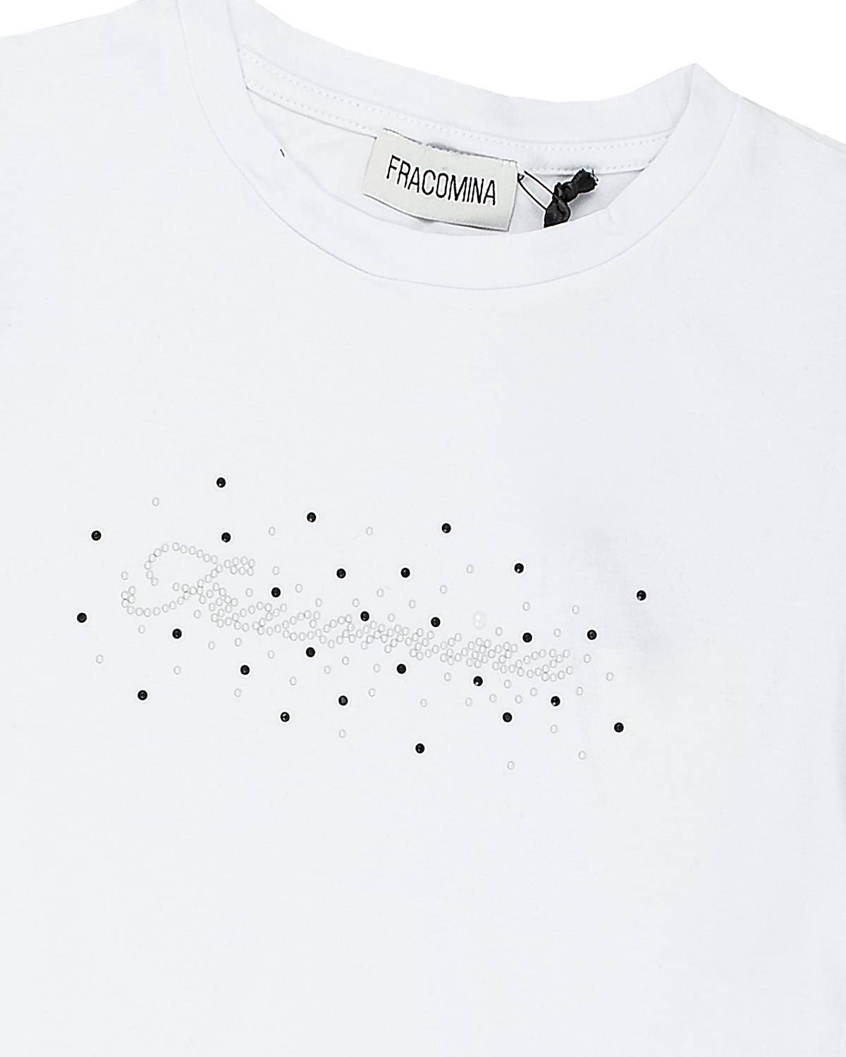 T-SHIRT FRACOMINA FM0954 WHITE-2