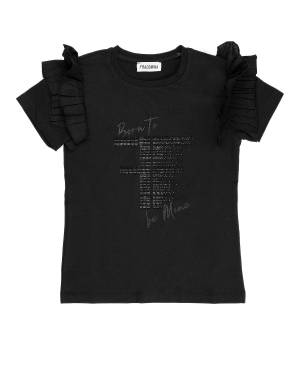 T-SHIRT FRACOMINA FM1009 BLACK