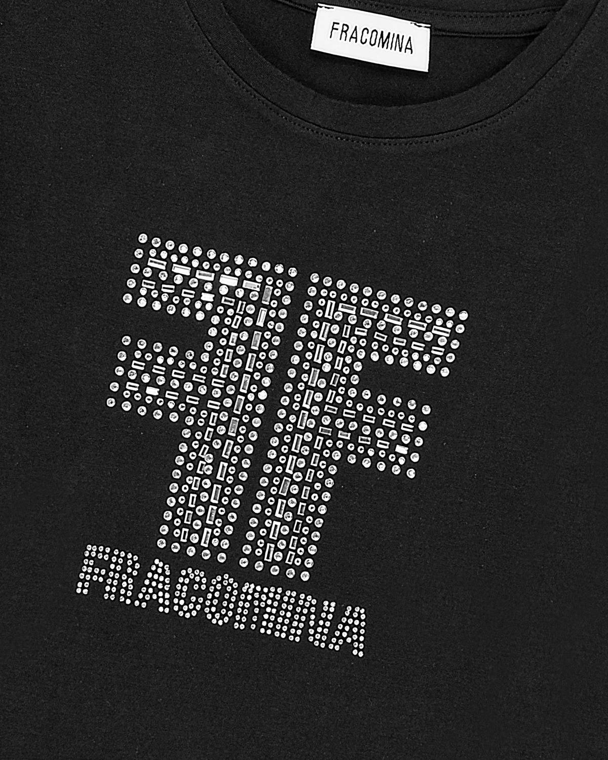 T-SHIRT FRACOMINA FM1025 BLACK-2