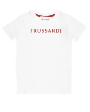 T-SHIRT TRUSSARDI TBP24001TS WHITE SUGAR