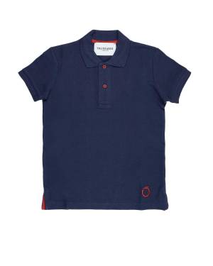 POLO TRUSSARDI TBP24009PO BLUE NAVY