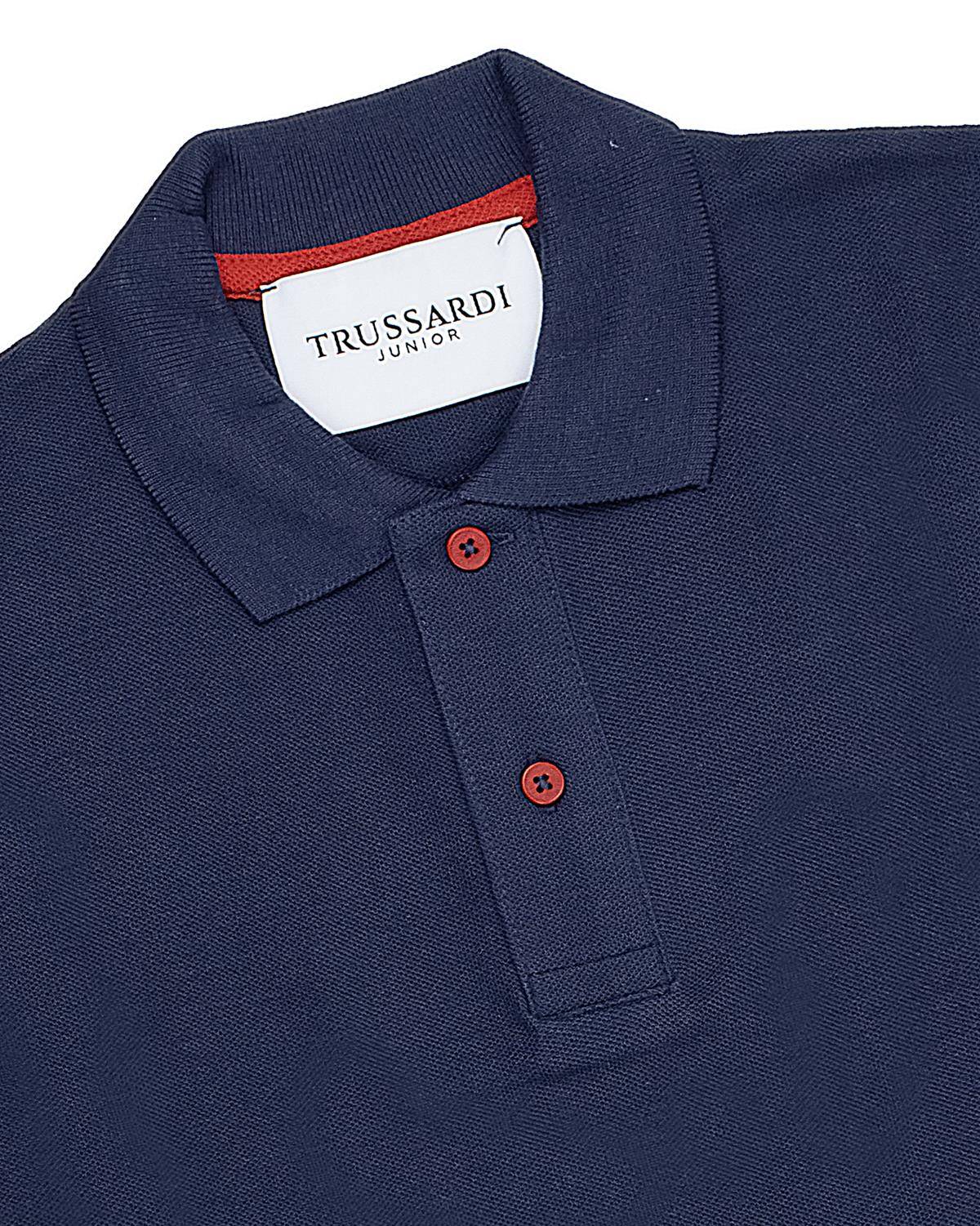 POLO TRUSSARDI TBP24009PO BLUE NAVY-2