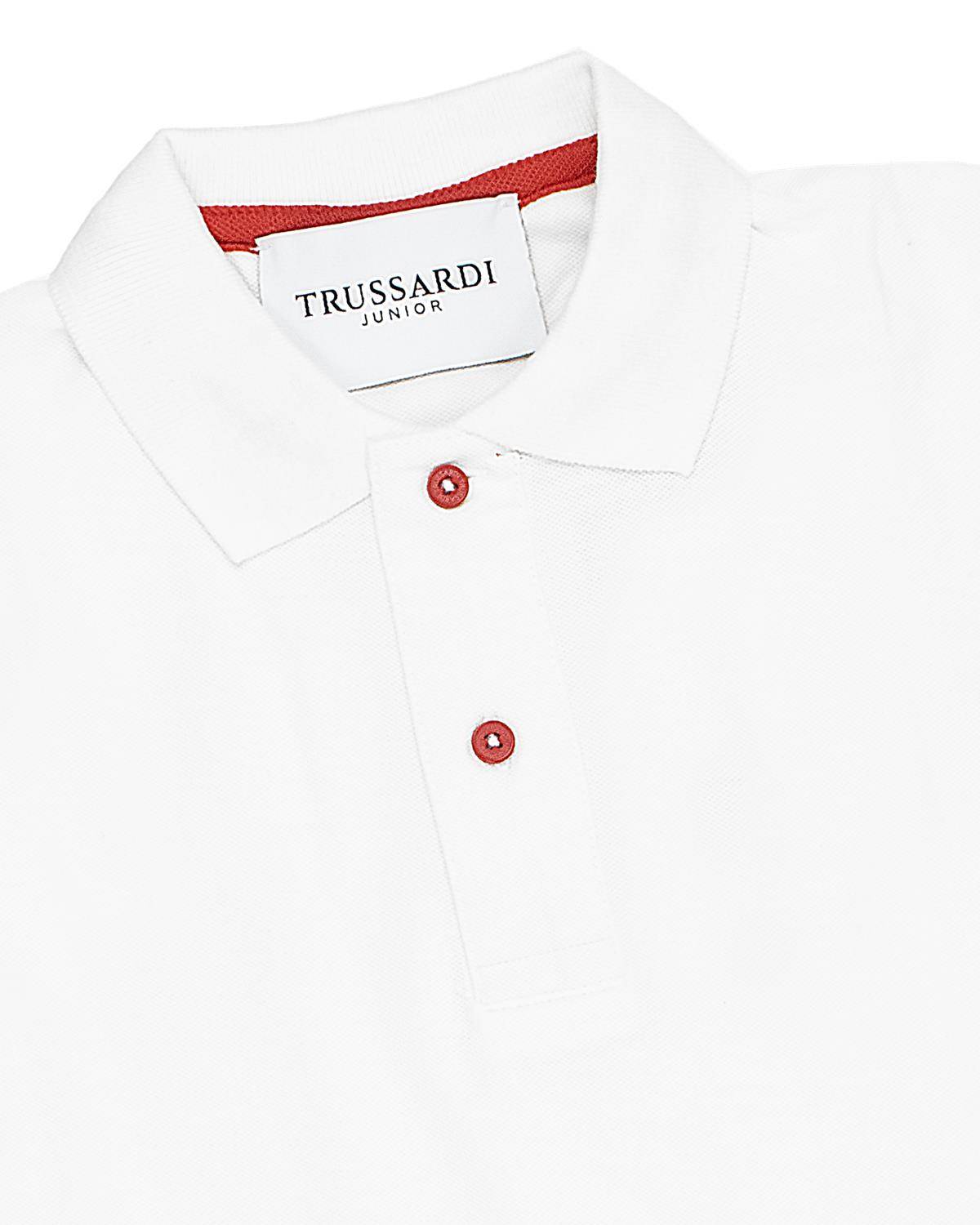 POLO TRUSSARDI TBP24009PO WHITE SUGAR-2