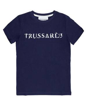T-SHIRT TRUSSARDI TBP24062TS BLUE NAVY