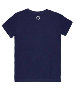 T-SHIRT TRUSSARDI TBP24062TS BLUE NAVY-1-mini