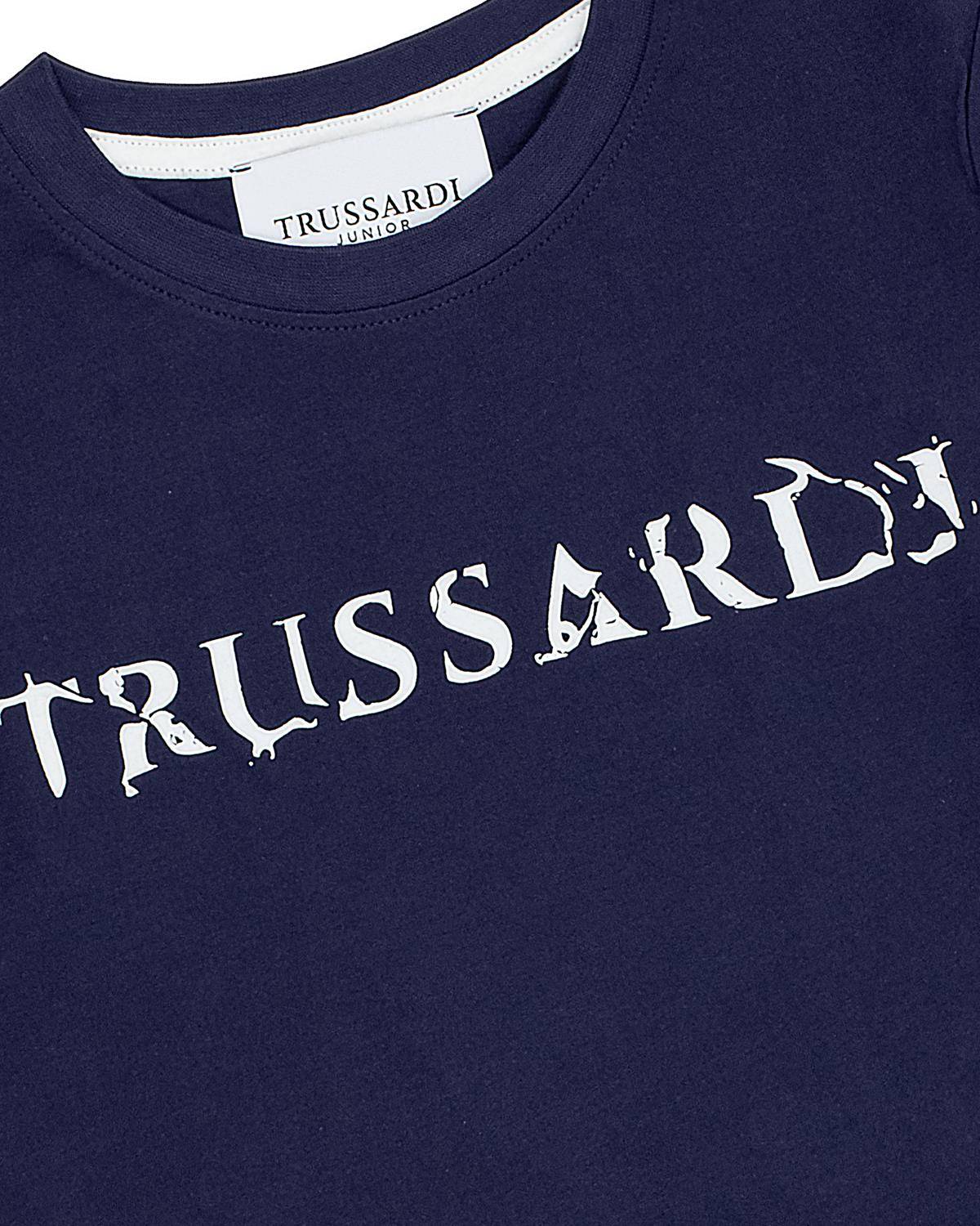 T-SHIRT TRUSSARDI TBP24062TS BLUE NAVY-2