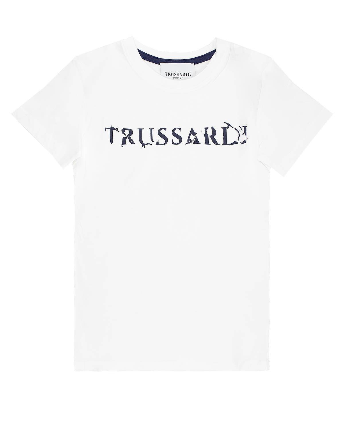 T-SHIRT TRUSSARDI TBP24062TS WHITE SUGAR