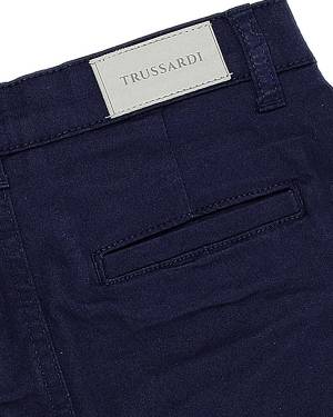 PANTALONCINO TRUSSARDI TBP24100BE BLUE NAVY-2-mini